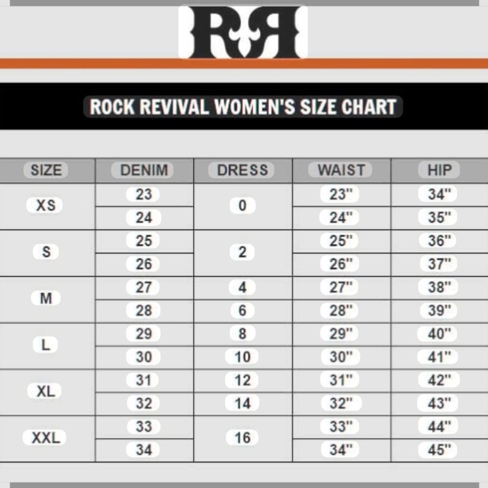 Rock Revival "Betty" Jeans Ornate Stitching and Rhinestones Size 25 - Picture 7 of 7